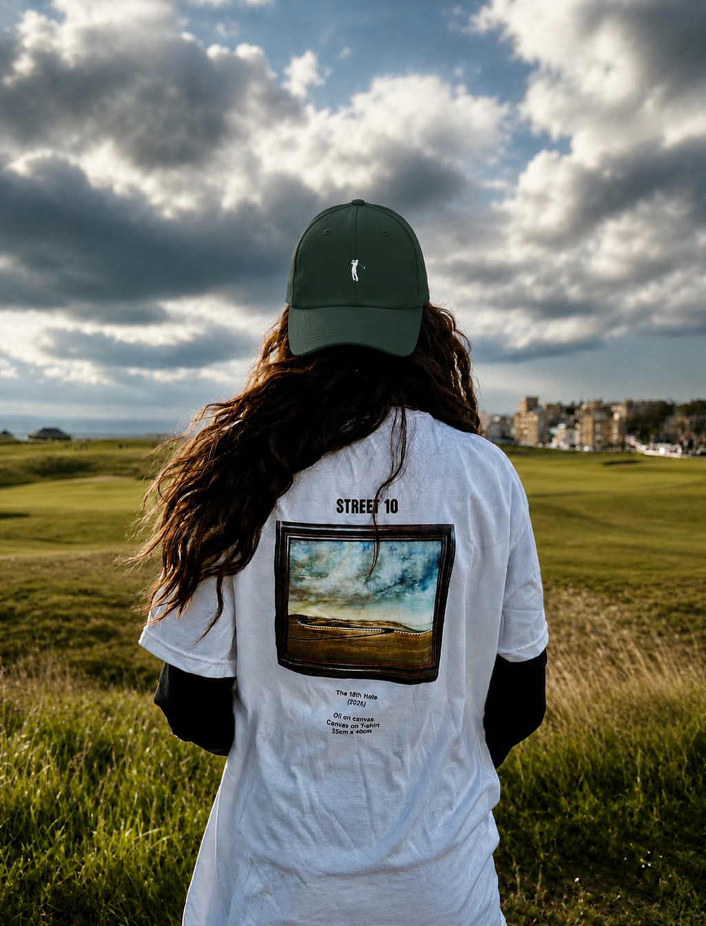 The Golfer Cap — Dark Green