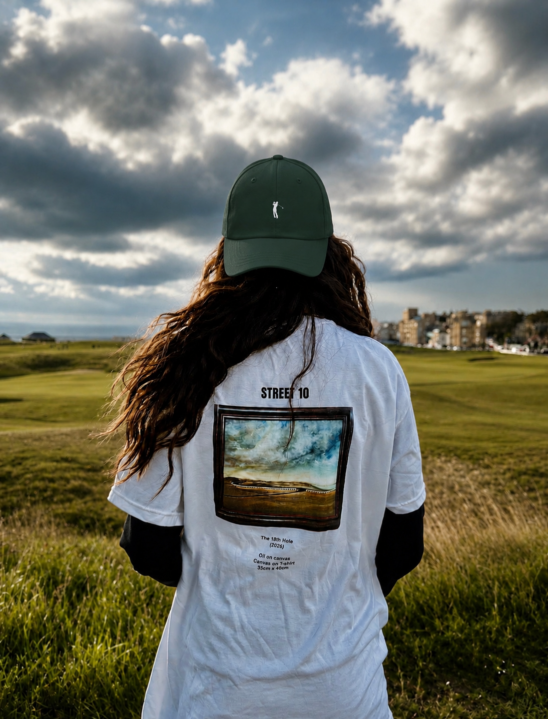 The Golfer Cap — Dark Green