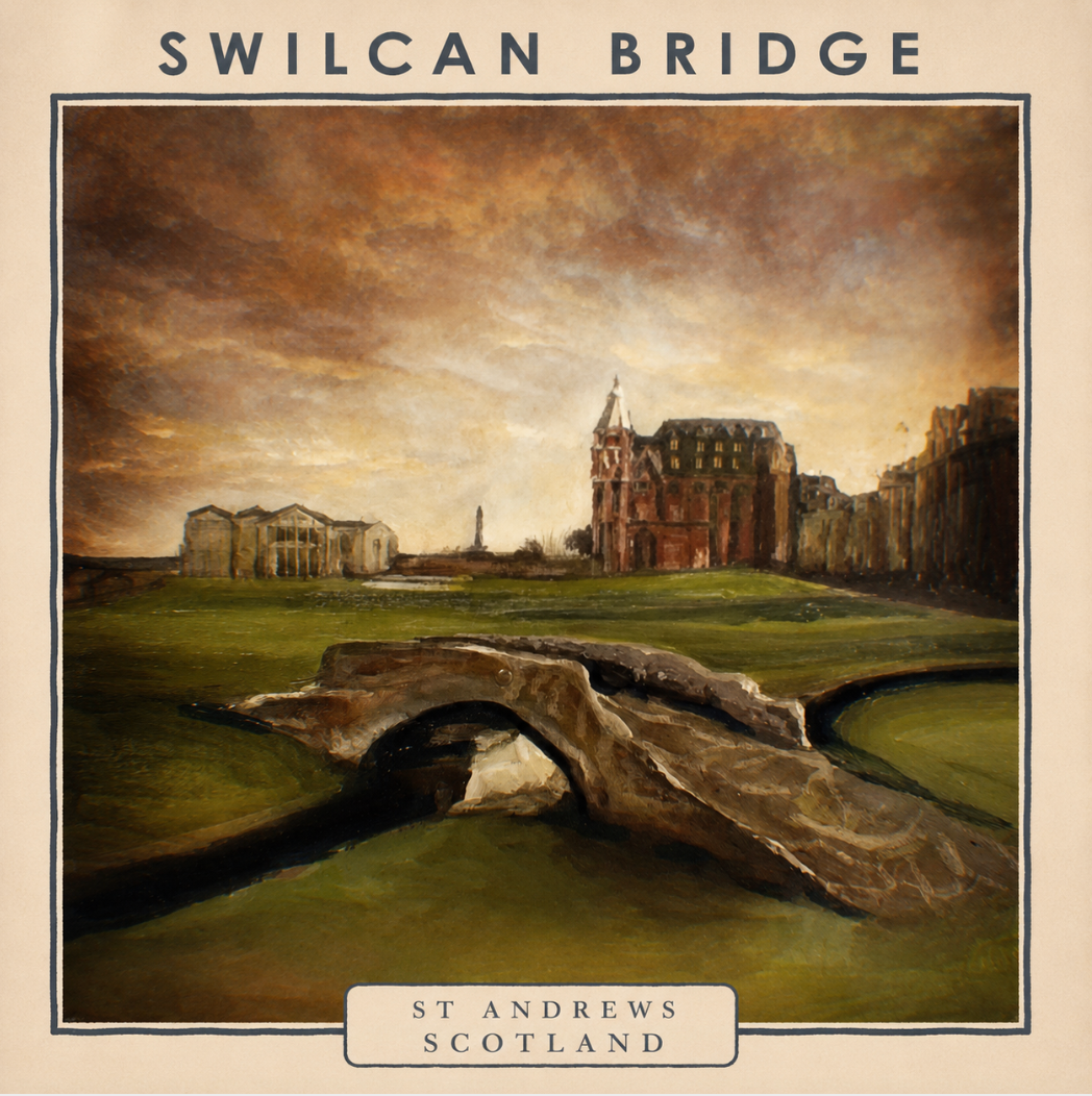 The Swilcan Bridge print