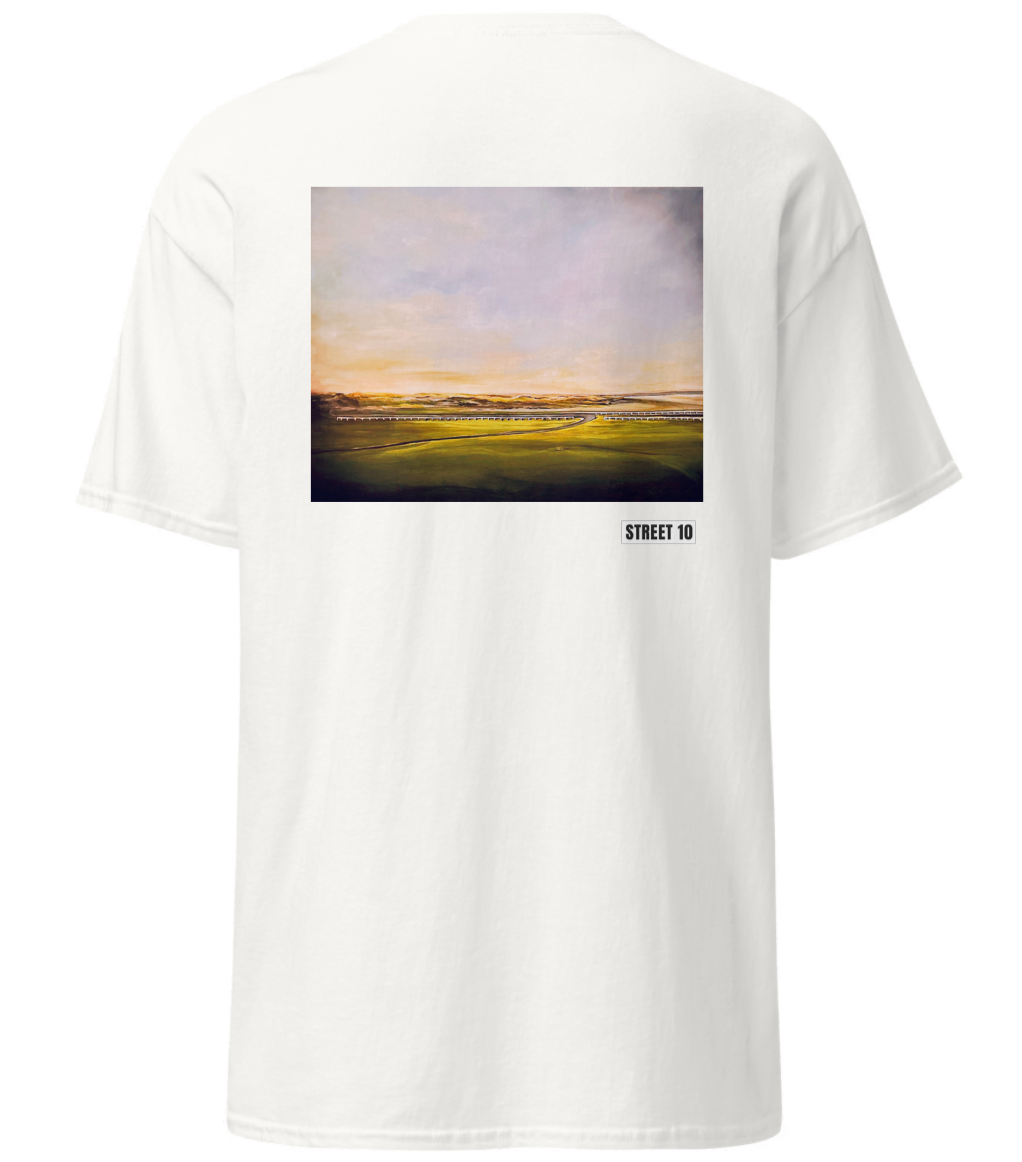 The 18th Hole at Sunset Oil Painting
