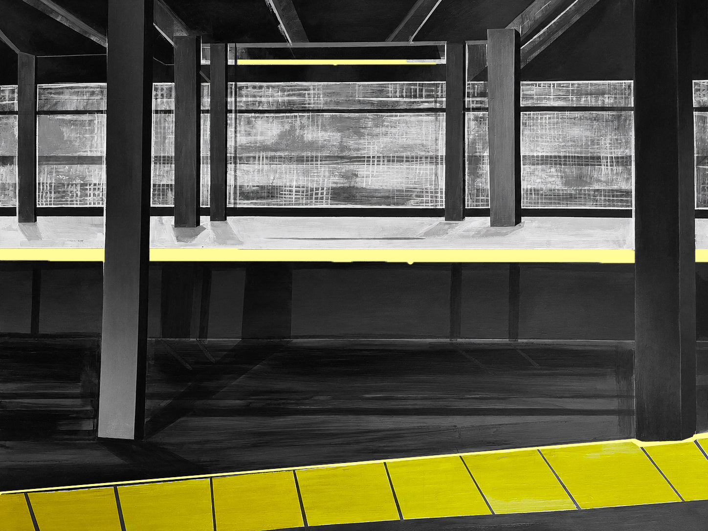 Brooklyn Subway — A3 Print
